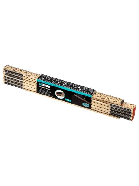 Складной деревянный метр BIHUI, арт.TFR10