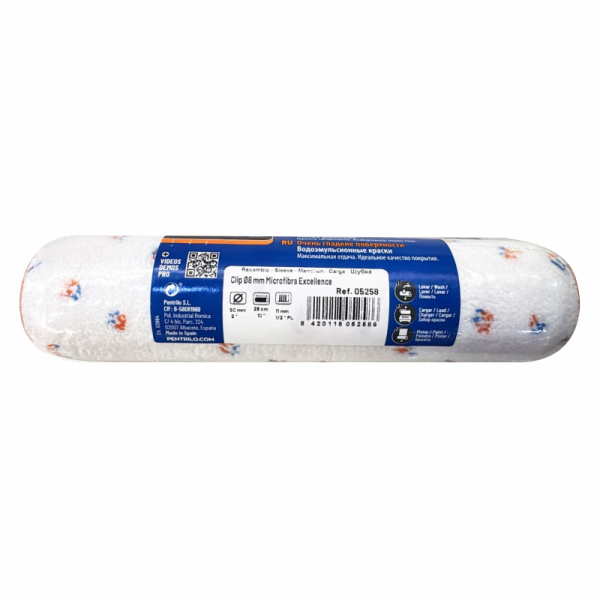 Валик для бюгеля Pentrilo Pro 25см, Ø50мм ворс 11мм микрофибра Экстра арт. 05258