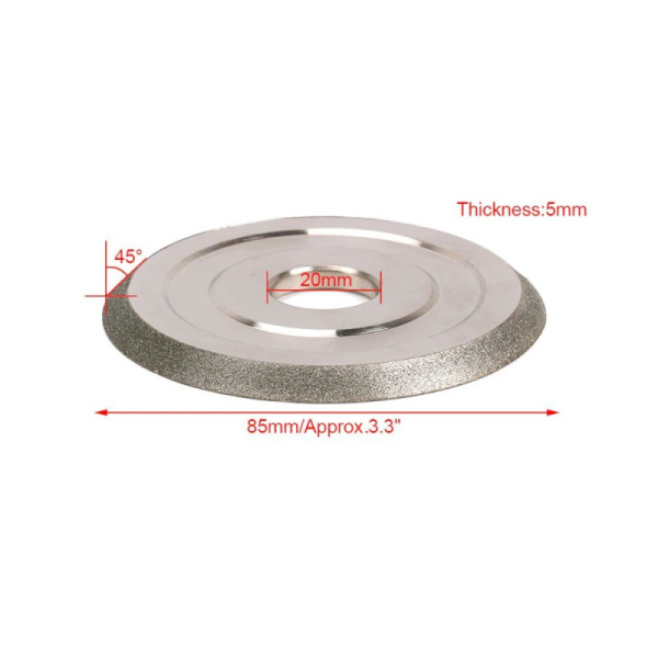 Диск шлифовальный для снятия фаски SHIJING 85x20 арт.0959