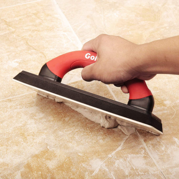 Шпатель для затирки каучуковый прямоугольный 305х102мм, Goldblatt G02723