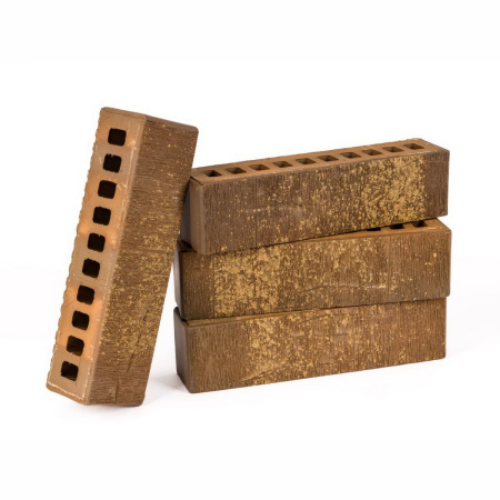 Облицовочный кирпич Тайга Вулканы Дар земли 0,7НФ 250х65х85 мм