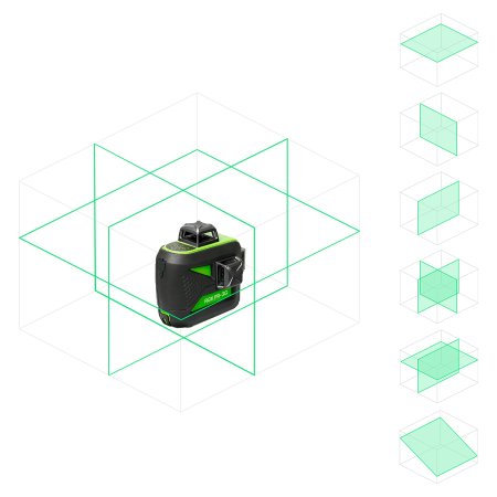 Лазерный нивелир RGK PR-3G Кейс Лазерный нивелир RGK PR-3G Кейс
