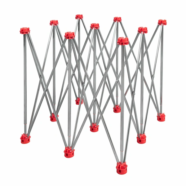 Подстолье складное DLT Сороконожка, версия Lite, 3.0 м х 1.5 м, нержавейка, арт. 3891