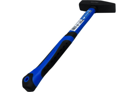 Молоток слесарный 400г рукоятка фибергласовая обрезиненная VertexTools 10-20-400