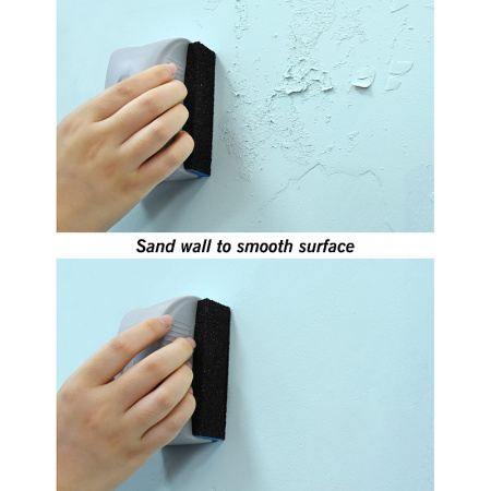 Набор абразивных губок с ручкой #60/#120/#180 Rollingdog №2, арт.90163