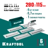 Набор гребенок KRAFTOOL (8 предметов) арт. 33268-H6