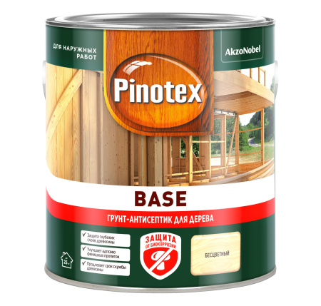 Грунт-антисептик Pinotex Base 2,5 л