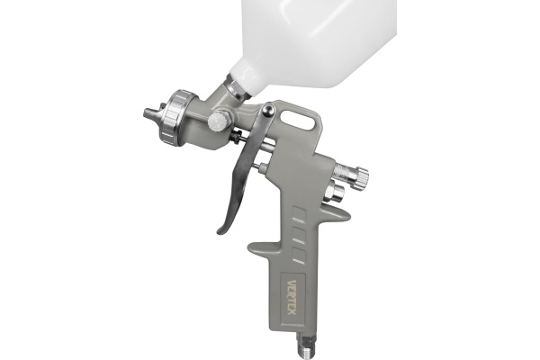 Краскораспылитель с пластмассовым бачком VertexTools 0019-01 Краскораспылитель с пластмассовым бачком VertexTools 0019-01