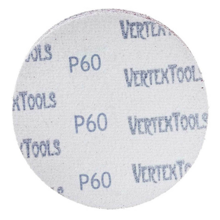 Шлифовальный круг P60 VertexTools 125мм сплошной арт.12800/1-125-60