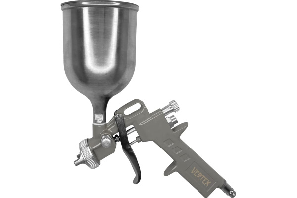 Краскораспылитель с металлическим бачком VertexTools 0019-02 Краскораспылитель с металлическим бачком VertexTools 0019-02