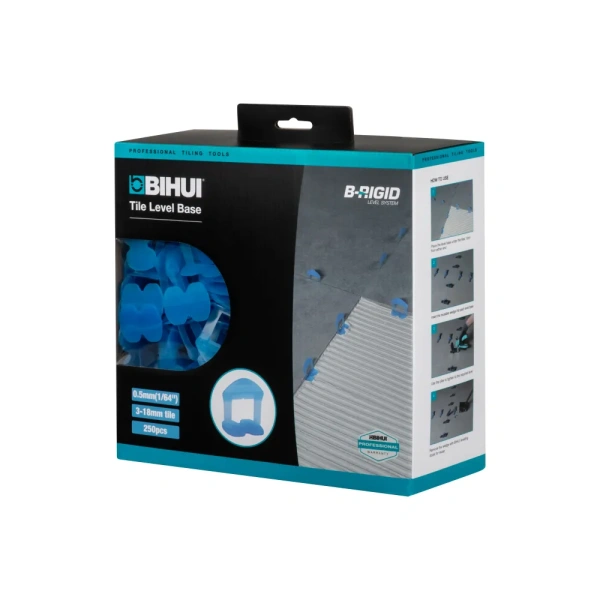 Зажим для системы выравнивания плитки (СВП) BIHUI 0.5 мм, 250 шт. в упак., арт. BLSS250