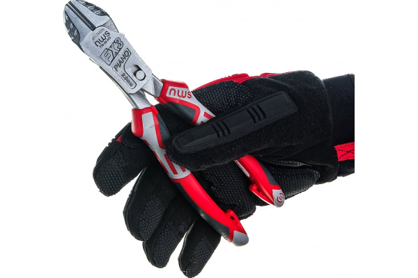 Бокорезы силовые рычажные 200мм покрытие Crom рукоятки SoftGripp 3K NWS 138-49-200