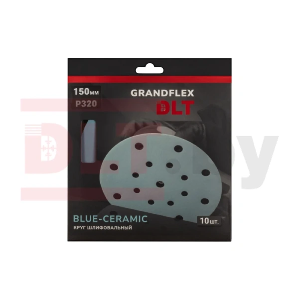 Шлифовальный круг BLUE-CERAMIC P320 DLT 150мм уп.10шт. арт. 3623