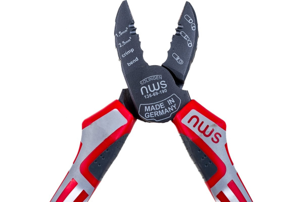 Бокорезы электрика (3 в 1) 190мм покрытие TitanFinish рукоятки SoftGripp 3K NWS 135-69-190