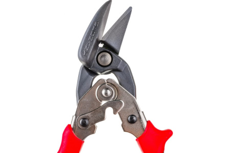 Ножницы по металлу Универсал 250мм левая реж.кромка короткая прямая и фигурная резка NWS 066L-15-250