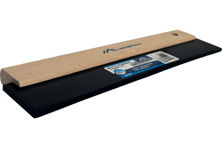 Резиновый шпатель VertexTools 300 мм, с деревянной ручкой арт.1606-300