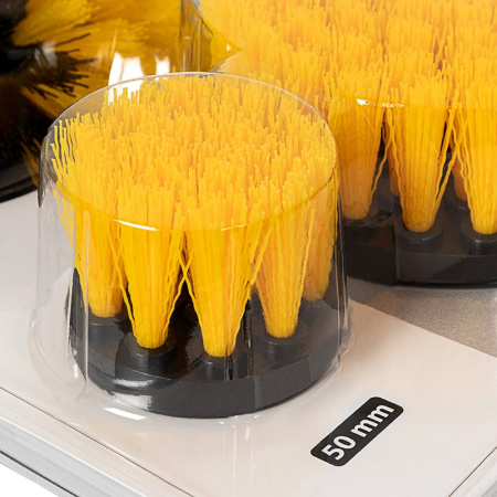 Набор насадок-щеток на дрель Tactix, 3шт, арт.447303 Набор насадок-щеток на дрель Tactix, 3шт, арт.447303