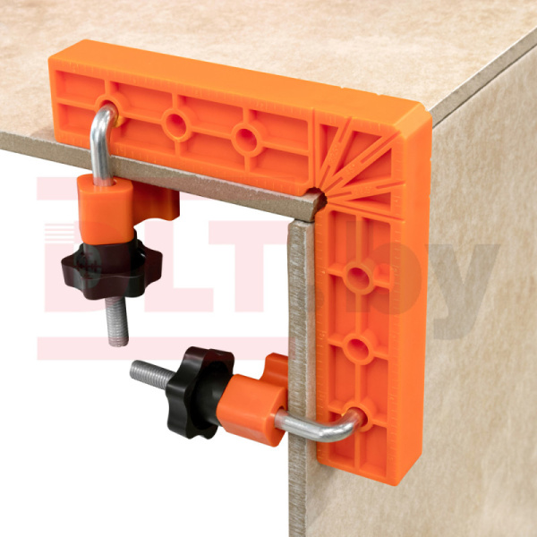 Уголок монтажный, 90град.,15см (L-образный зажим), 4шт.