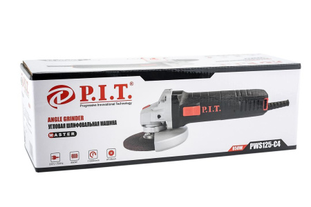 Шлифмашина угловая P.I.T. PWS125-C4, 850 Вт, 11000 об./мин