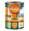 Защитная влагостойкая лазурь Pinotex Ultra CLR база 0.9 л