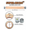 Валик 457мм (18") Rollingdog SUPER-MICRO Ø38 мм/10 мм микрофибра 9,5мм арт. 00395