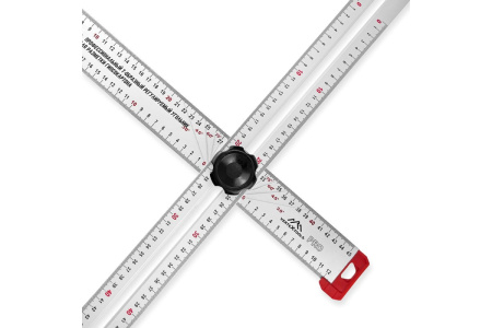Линейка Т-образная VertexTools PROFI 120см подвижная, для разметки ГКЛ 3046-14