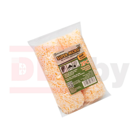 Набор валиков для каркаса 100мм Rollingdog SUPER-MICRO Ø18мм микрофибра 9,5мм (2шт) арт.00368