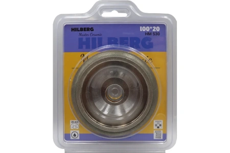 Диск алмазный для скругления края плитки 100х20 Hilberg Master Сeramic HM530