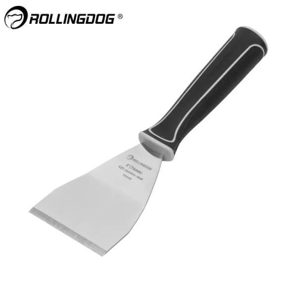 Скребок изогнутый Rollingdog STIFF 3" (76 мм) резьба, арт. 50448