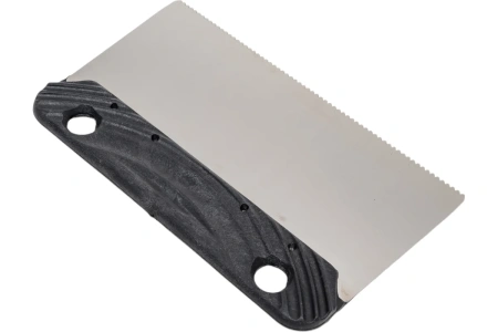 Шпатель DECOR 200 мм, зуб А2, металлич. арт. 316-8200