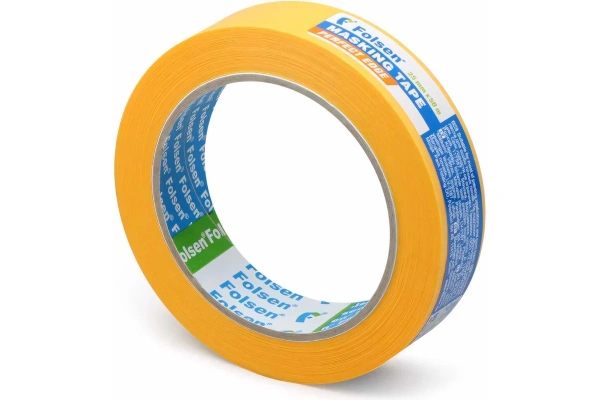 Малярная лента FOLSEN PERFECT EDGE (золотая 5 мес.) 25мм х 25м арт. 0282525