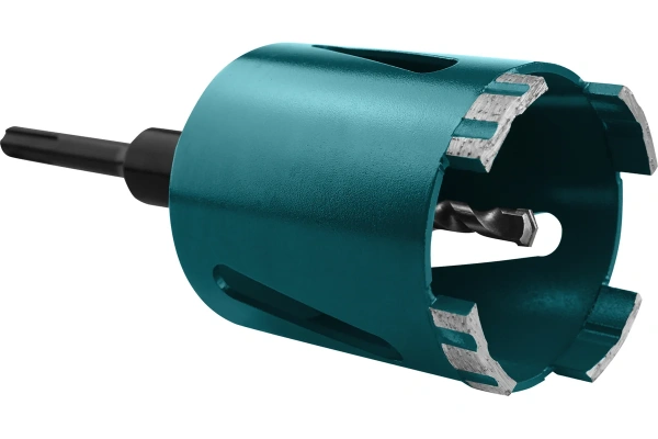 Коронка алмазная LUFTER MAGNETIC LOCK SDSplus без удара, бетон, армобетон 72 мм арт. 026-72