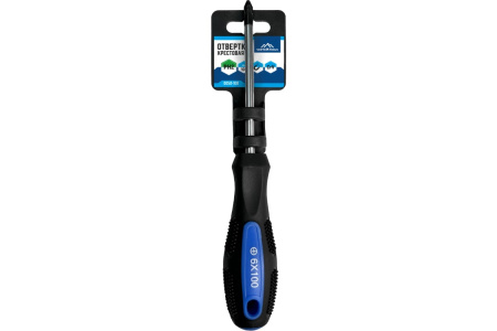 Крестовая отвертка 6x100 мм PH2 VertexTools, 0050-100