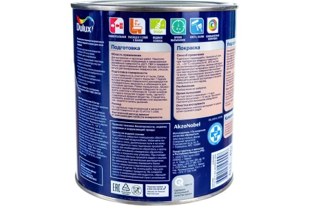 Краска Dulux Окна и двери BC 0.75 л Краска Dulux Окна и двери BC 0.75 л