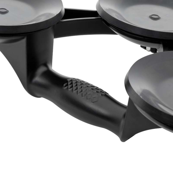 Присоска тройная для шероховатой или слегка структурной поверхности BIHUI SCTB4, 110кг