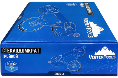 Тройной стеклодомкрат VertexTools 140кг 0029-3