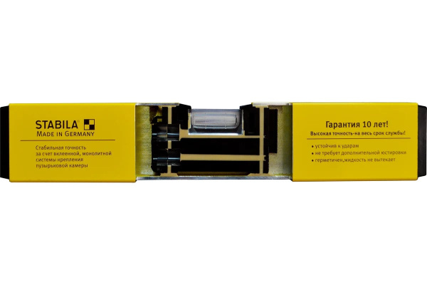 Уровень пузырьковый 500мм, 2 глазка, тип 70 STABILA, 02283 Уровень пузырьковый 500мм, 2 глазка, тип 70 STABILA, 02283