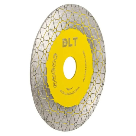 Диск для заусовки алмазный DLT Заусовщик №3 125мм/22,2мм/1,8мм, 1631