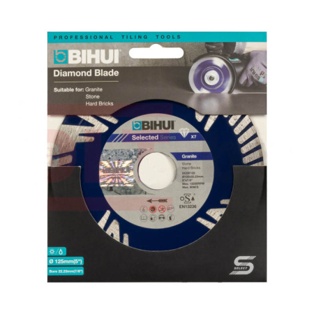 Диск отрезной алмазный BIHUI B-Fast 125мм/22,23мм/2,4мм, DCDF125
