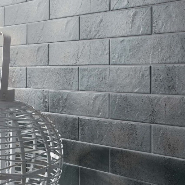 Плитка под кирпич Semir Grafit, Ceramika Paradyz, 1НФ, 7,4мм