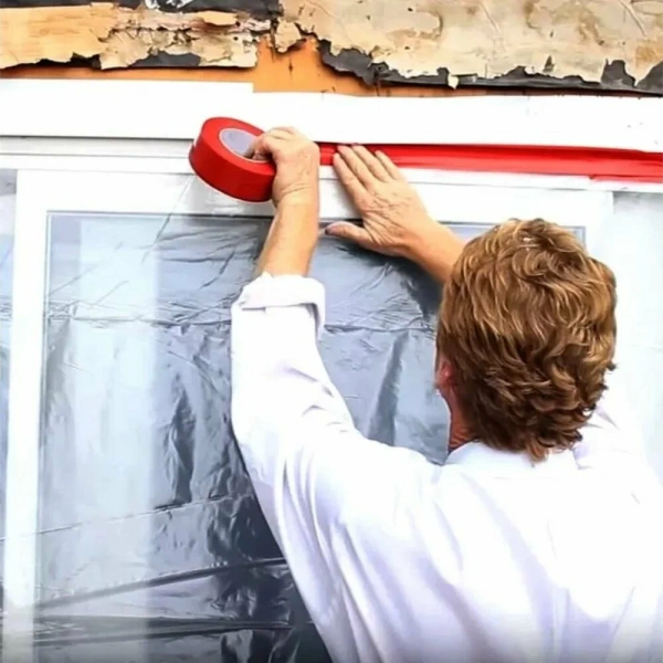 Малярная лента ПВХ HOWARD EASY 50мм х 33м 150мкм  арт. 3611