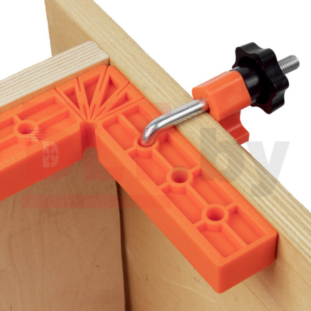 Уголок монтажный, 90град.,15см (L-образный зажим), 4шт.