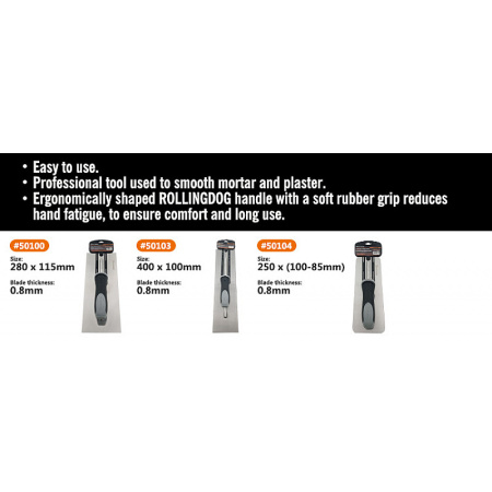 Гладилка Rollingdog 280х115мм, серия Professional, арт. 50100