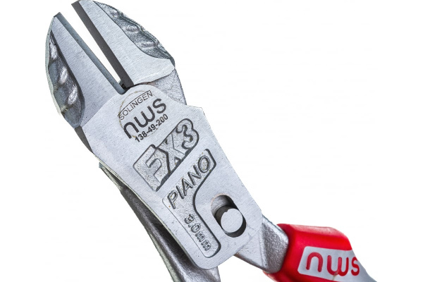 Бокорезы силовые рычажные 200мм покрытие Crom рукоятки SoftGripp 3K NWS 138-49-200