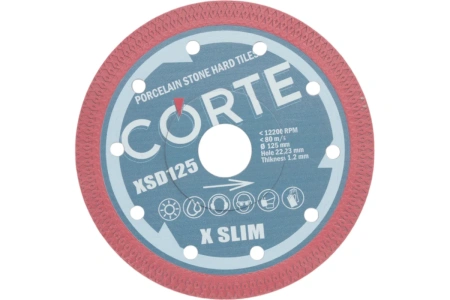 Диск алмазный 125х1,2мм CORTE  X SLIM арт. XSD125
