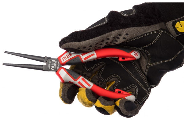 Круглогубцы 160мм покрытие TitanFinish рукоятки SoftGripp 3K NWS 125-69-160