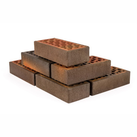 Облицовочный кирпич Тайга Вулканы древний огонь 1НФ 250х65х120 мм