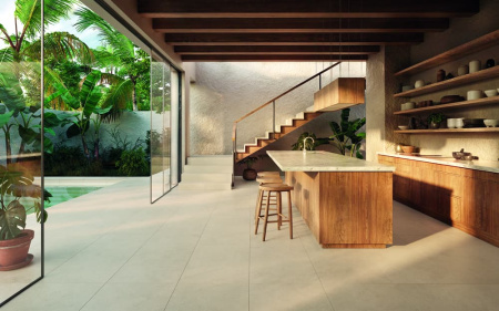 Рядовая ступень флорентинер Exagres Essenza Sabbia 330х330х13х40мм