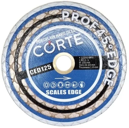 Диск для заусовки алмазный Corte SUPERPRO №35 125мм/22,2мм/1,6мм, SED125