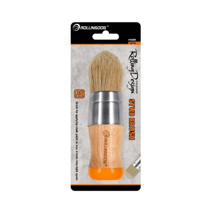 Круглая кисть Rollingdog Rolling Design 38мм щетина синт.70% + натур. 30% арт.10688